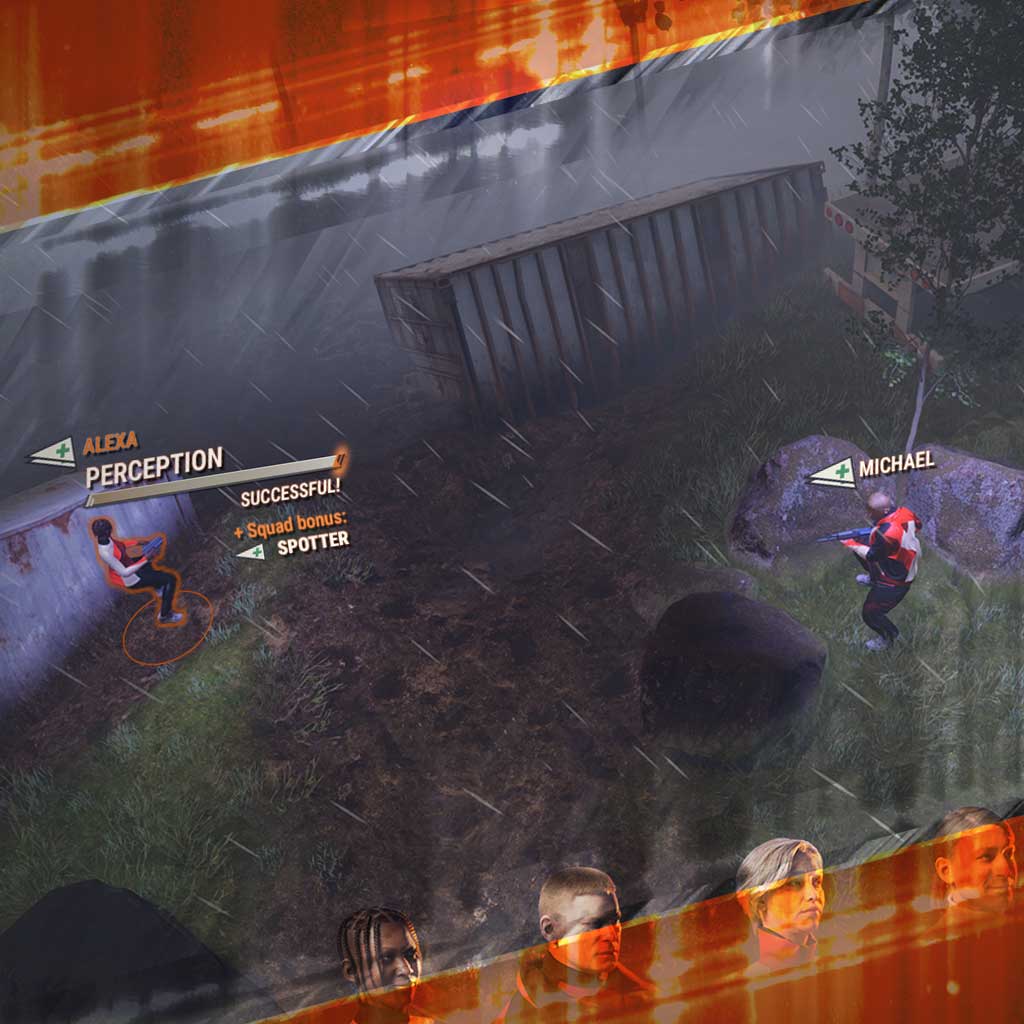 Combat against mutant creatures